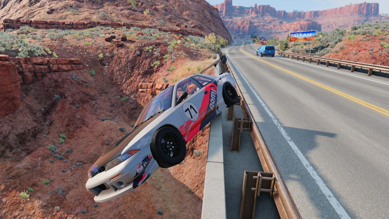 Realistic High-speed Car Crashes in BeamNG Drive #24 | Ultra details Crash Compilation