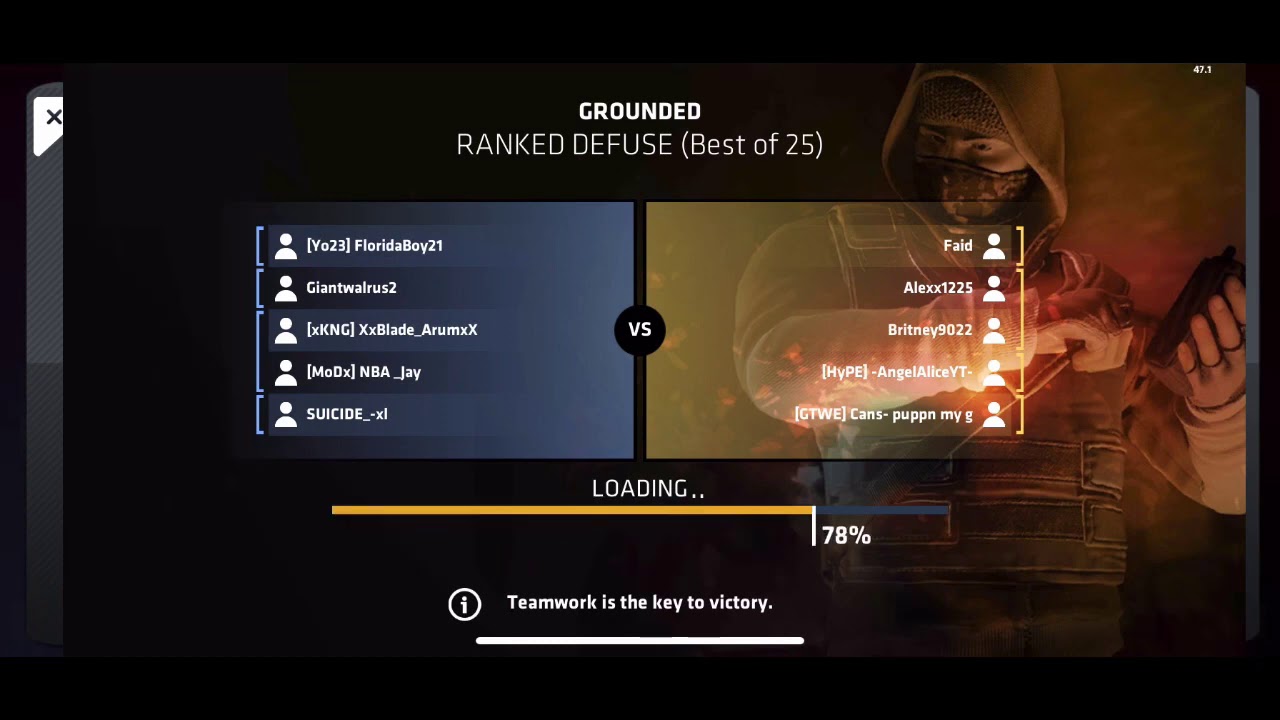 Critical ops rank matches