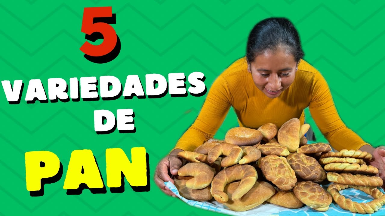 Con estos ingredientes prepar&eacute;  diferentes formas de pan al estilo de Do&ntilde;a Viky