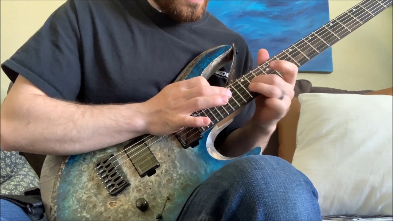 Phinehas I Saw The Bombs Fall Guitar cover