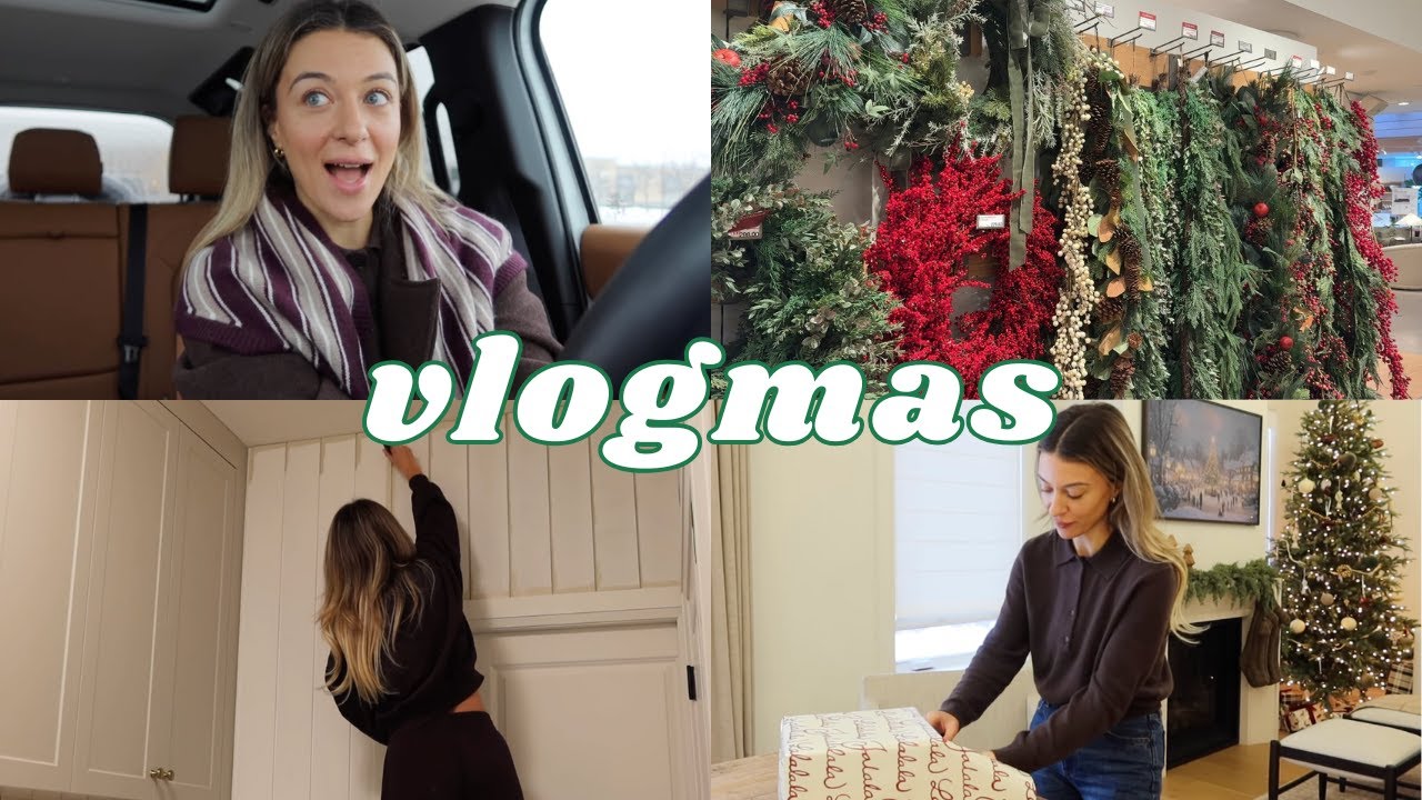VLOGMAS 12: Выполняем поручения, продолжаем ремонт дома, новое зимнее постельное белье от Quince!