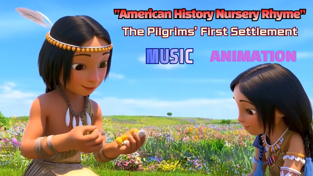 American History for Kids: The Pilgrims’ First Settlement | Fun Nursery Rhyme