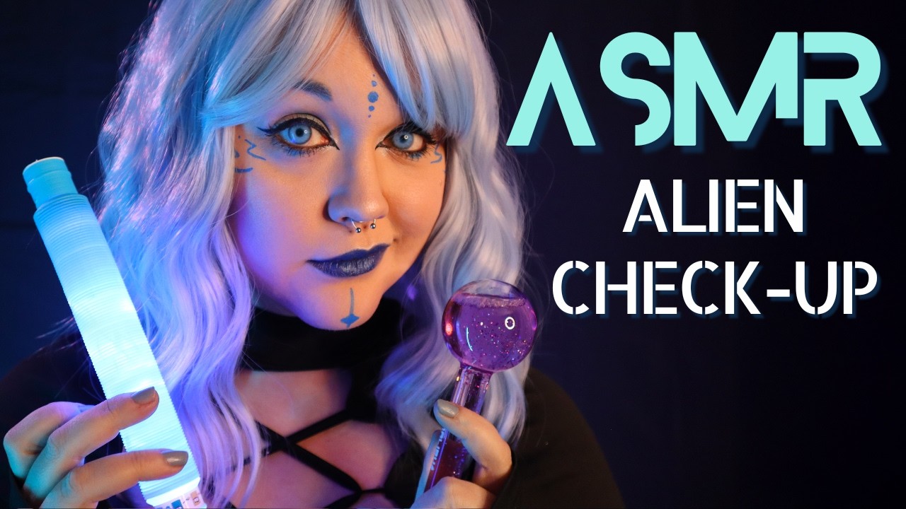 ASMR Alien Medical Checkup 👽 (Soft-Spoken) Cranial Nerve Exam, Sci Fi Personal Attention Roleplay