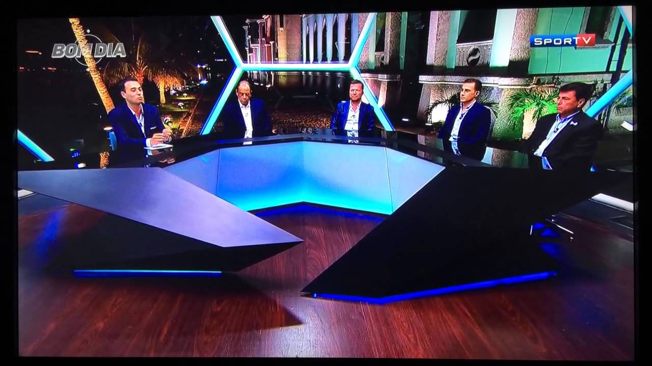 Making of É CAMPEÃO talk show on SporTV - FIFA World Cup Brazil 2014