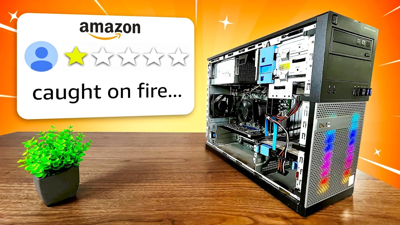 I bought Amazon’s CHEAPEST Gaming PC…