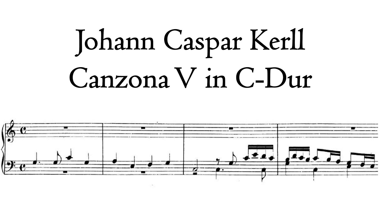 Kerll - Canzona C-Dur - Klais organ, Lubin, Hauptwerk