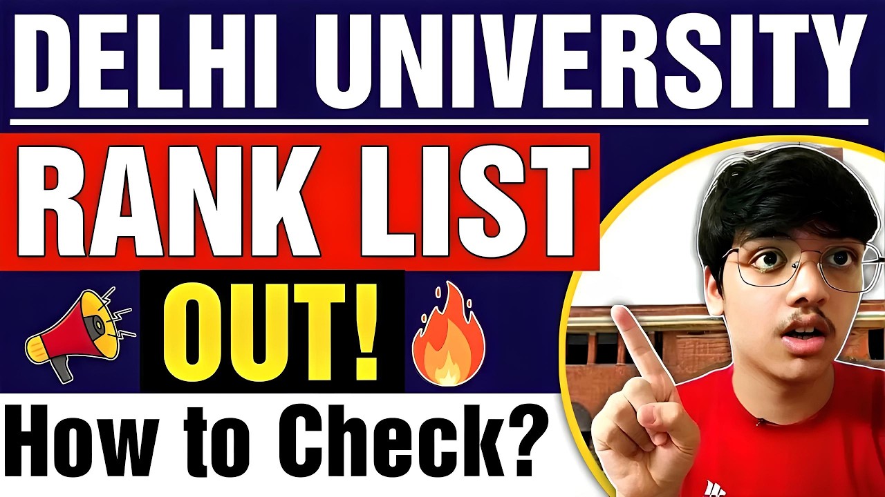 DU Simulated Ranks OUT🔥| SAFE Rank❓| Who should re-order preferences?