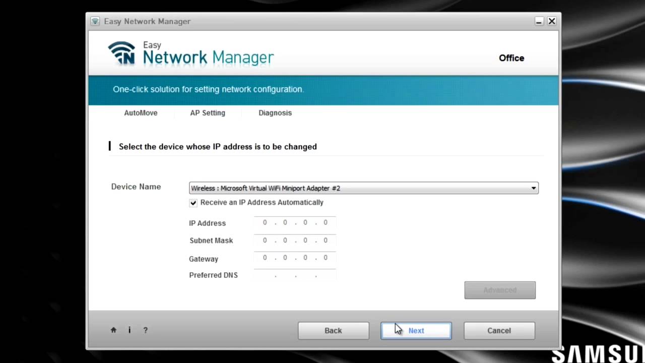 Oprogramowanie PC - Easy Network Manager