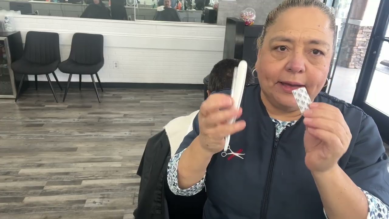 Cortandole el pelo ami esposo 