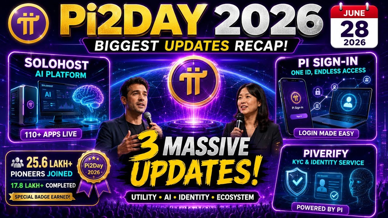 💥 Pi2Day 2026: These 3 New Features Could Change Pi Network Forever! 🔥@pibren