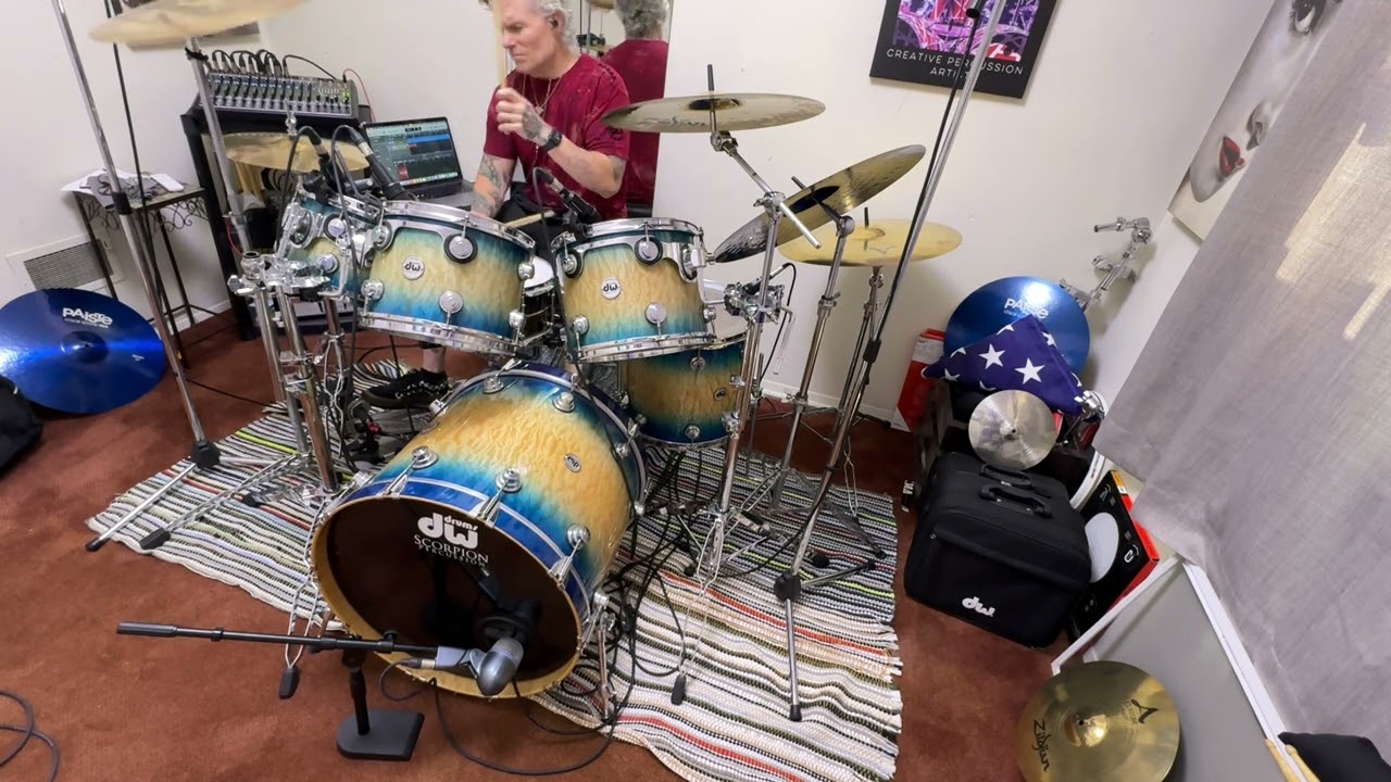 RUN TO YOU drum cover