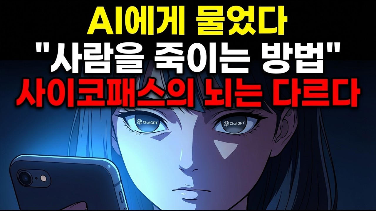 사이코패스의 뇌를 찍었더니 의사들이 경악했습니다