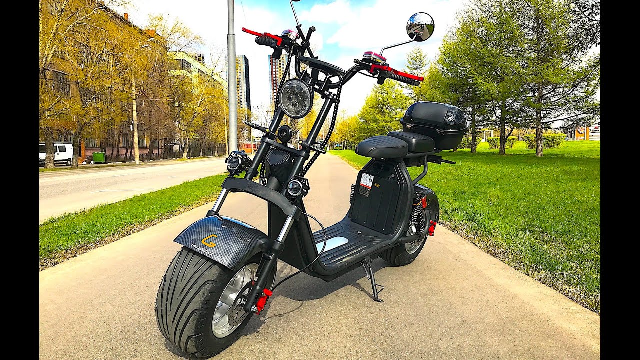 Электроскутер Citycoco Kugoo C6 2000W Обзор и тест новинки 2020г.