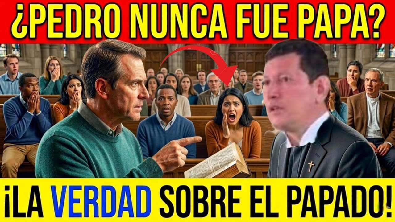 ​¿PEDRO NO FUE PAPA? EL HOMBRE QUE DEJÓ SIN PALABRAS AL PADRE LUIS TORO EN VIVO ¡ESTO NO ES BÍBLICO!