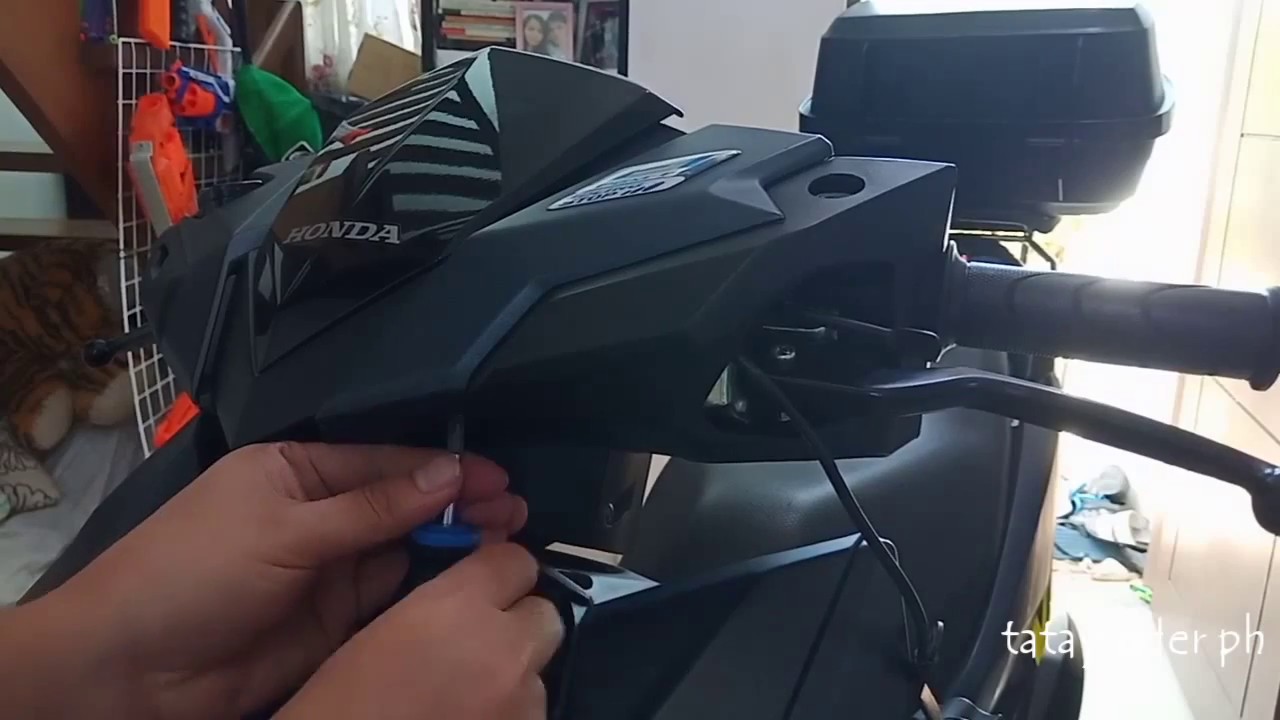 Honda Click head removal