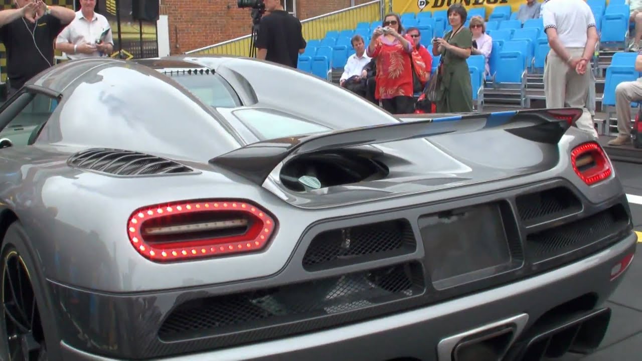 Koenigsegg Agera - Revs, Walkaround, Startup, Track Scenes
