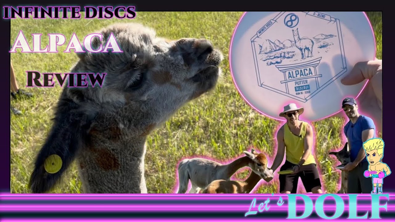 Infinite Discs Alpaca review - Let’s Dolf Disc Golf