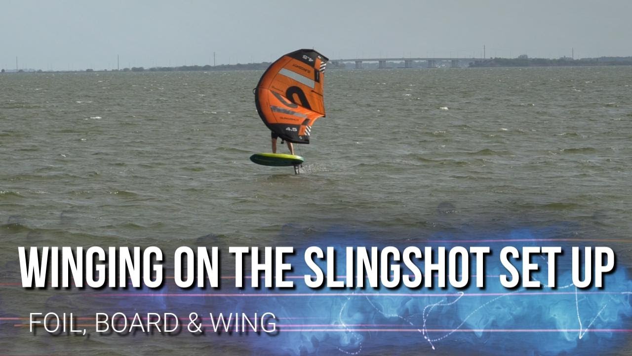 Wingfoiling on my favorite Slingshot Foil, Board and Wing