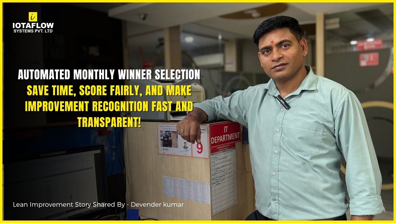 Automate Monthly Winner Selection Using a Smart Scoring System Easily | #lean