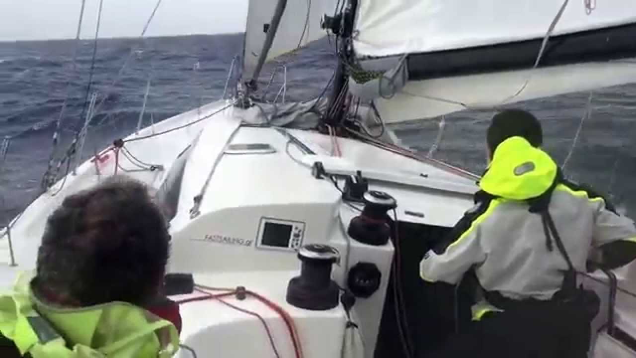 Sailing on POGO 12,5 March 2015 speed 19,5 kn = FASTSAILING