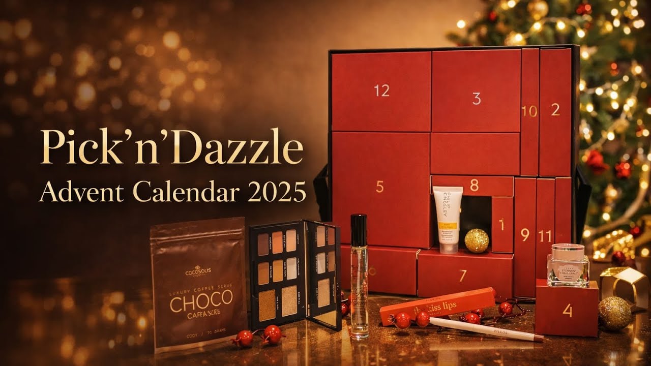 Pick'n'Dazzle Advent Calendar 2025: САМЫЙ бюджетный мультибренд календарь!  | 12 сюрпризов за 40€