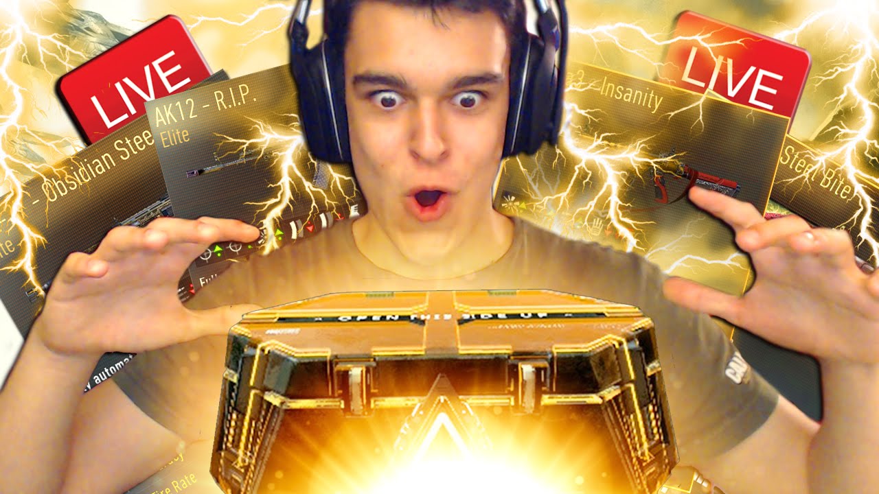 ABRIENDO +120 SUMINISTROS AVANZADOS en DIRECTO! Advanced Warfare