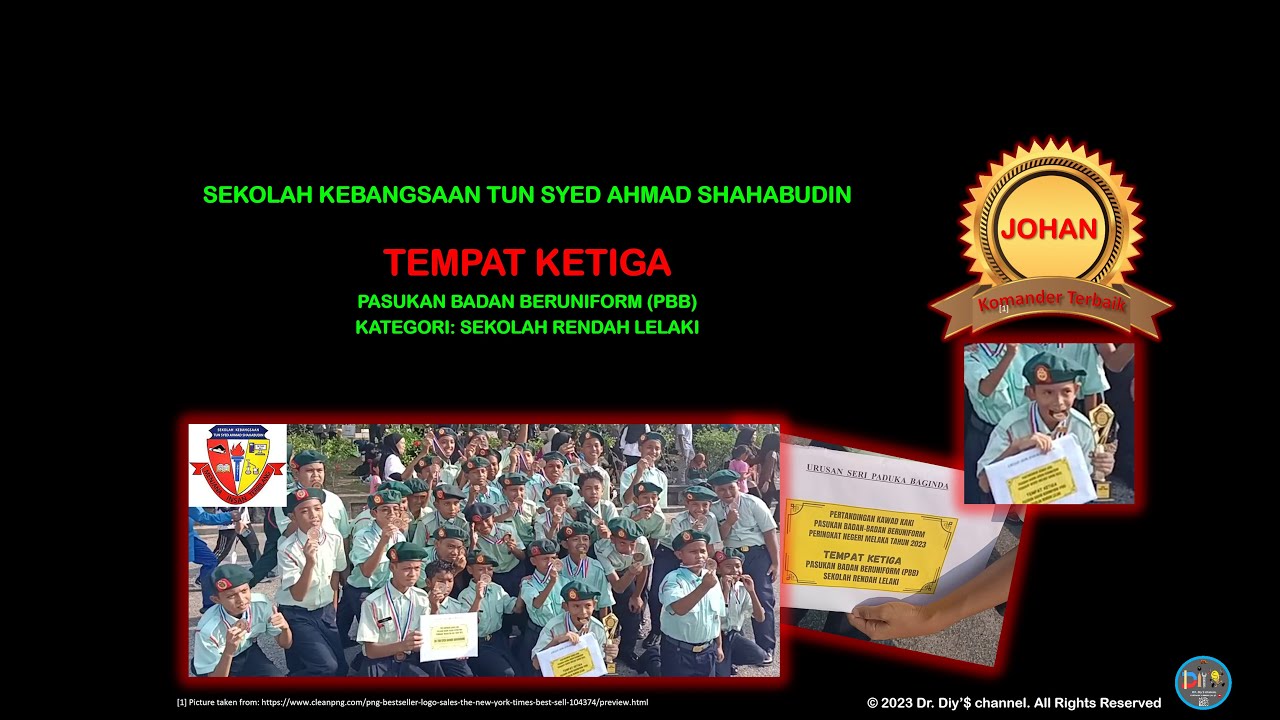 # 60 Pertandingan Kawad Kaki Negeri Melaka-2023: Sekolah Kebangsaan Tun Syed Ahmad Shahabudin