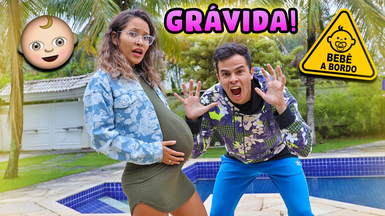 FIQUEI GRÁVIDA POR UM DIA INTEIRO E ISSO ACONTECEU! - LOUCURA!