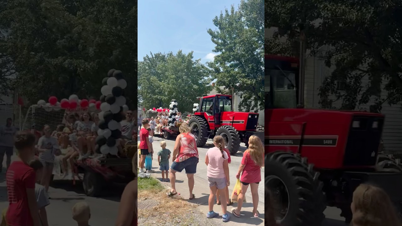 Creston Parade in Creston, Ohio 8/9/2025 Part 5 #parade #shorts #police #firstresponders #firedepar