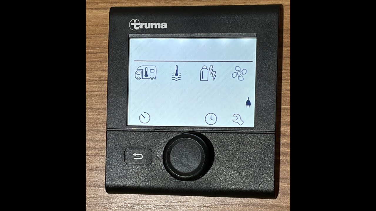 Краткое руководство по использованию цифрового управления Truma CP Plus