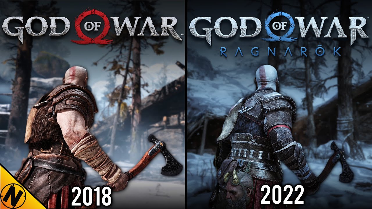 God of War: Рагнарёк против God of War [2018] | Прямое сравнение