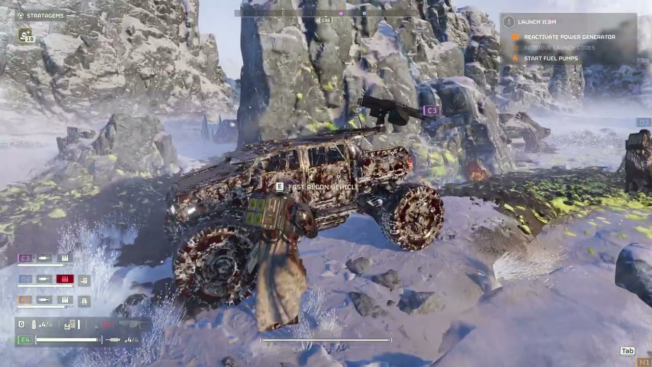 HELLDIVERS&trade; 2: Bile Spitter go WHEEEEEEEEEEE!