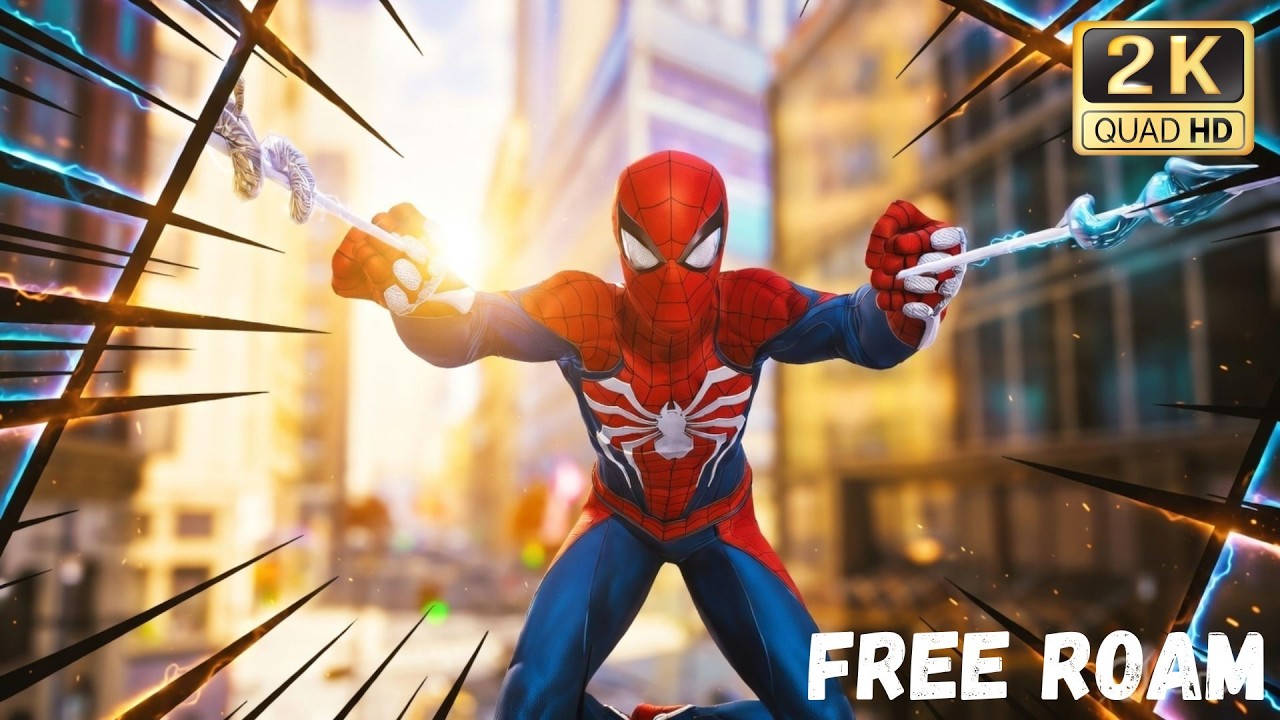 The Most Satisfying Web-Slinging in Spider-Man Remastered PC (Cleaning Up NYC)