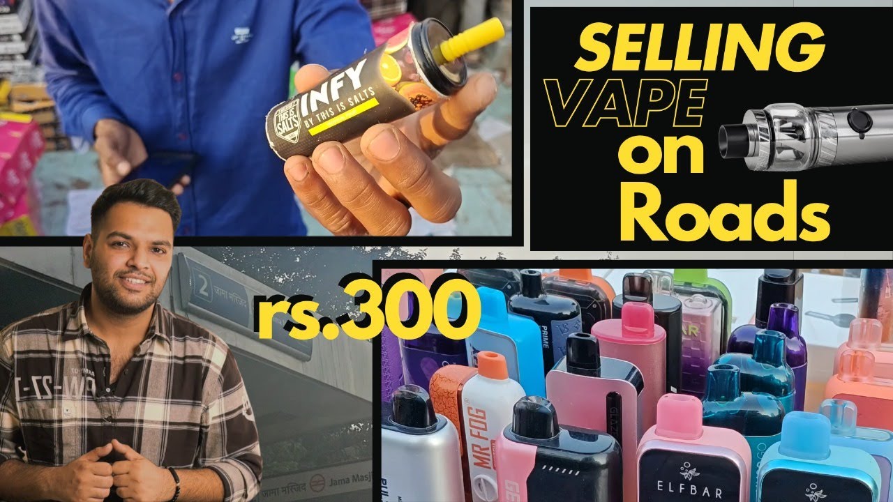 Cheap Vapes in Delhi . CHANDNI CHOWK . @brot.001 market tour .