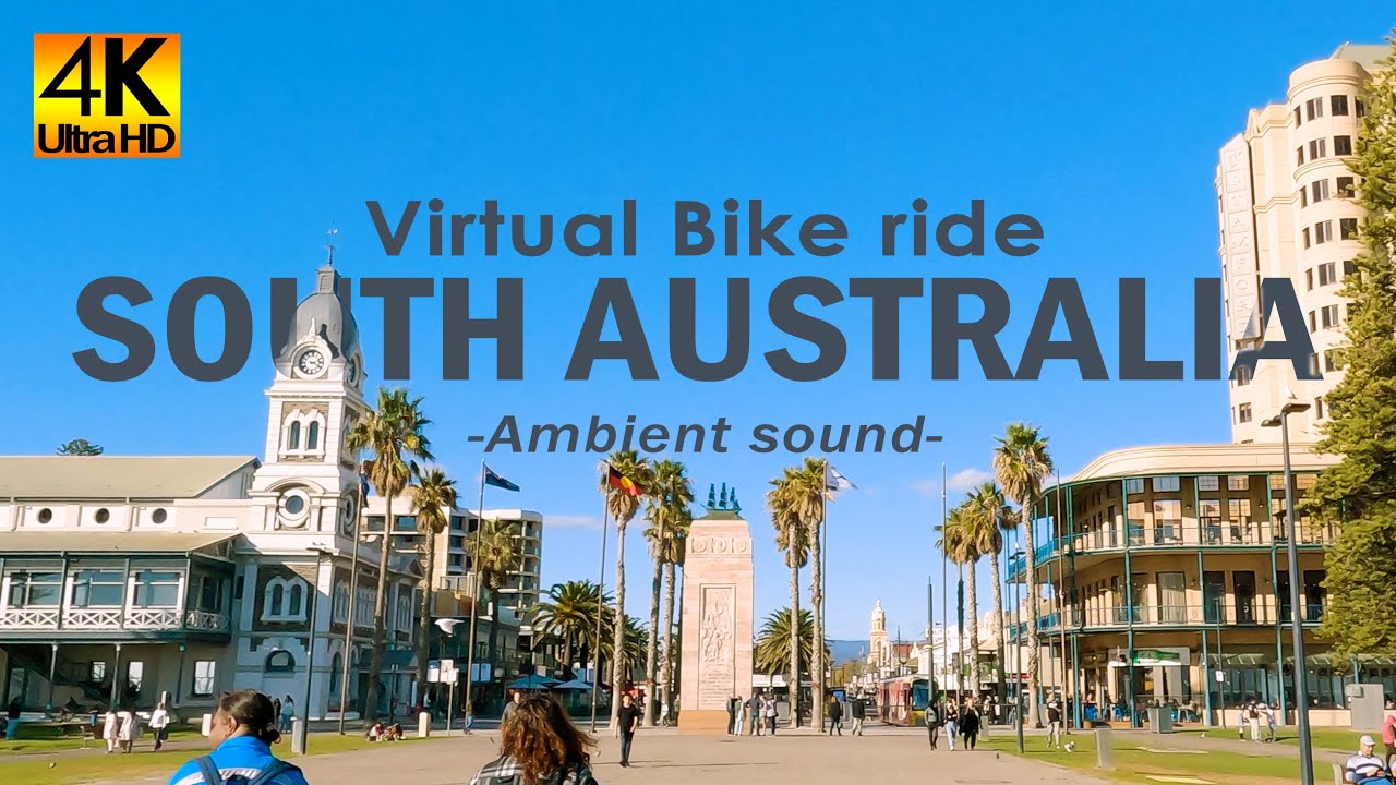 Virtual Bike ride-Henley Jetty to Glenelg Beach | Adelaide, South Australia