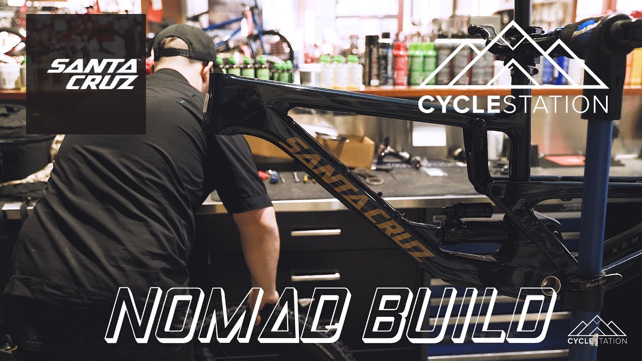 2018 Santa Cruz Nomad 4 Bike Build!!