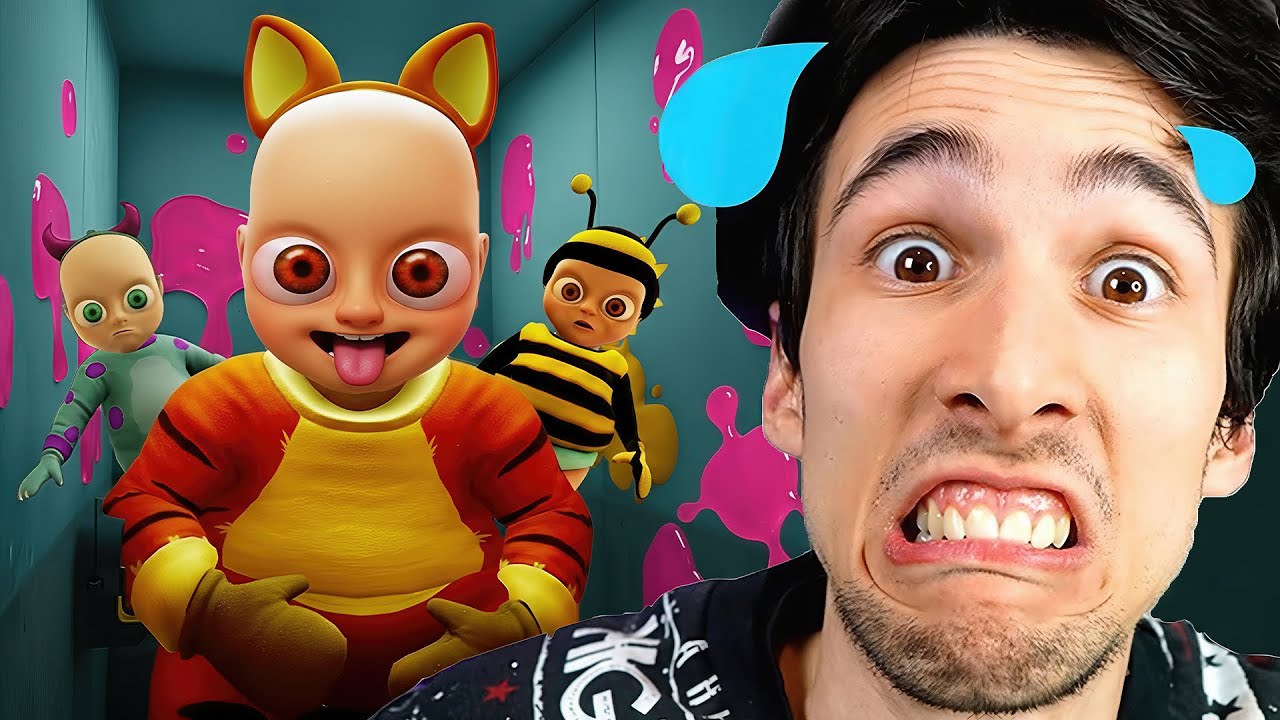 DEVO FARE il BABY SITTER a TRE BAMBINI STRANI!! | Baby in Yellow *NUOVO*