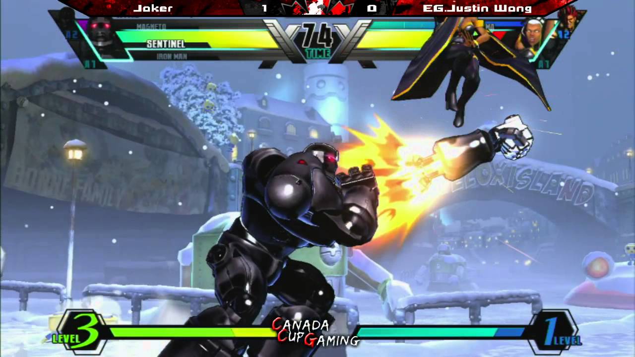 Джокер против Джастина Вонга, Canada Cup Gaming 2012, UMVC3