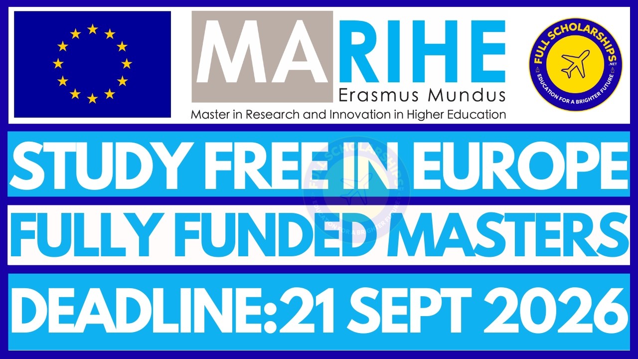 How to Apply for Erasmus Mundus MARIHE Scholarship 2027 Fully Funded Master's in Europe | No App Fee