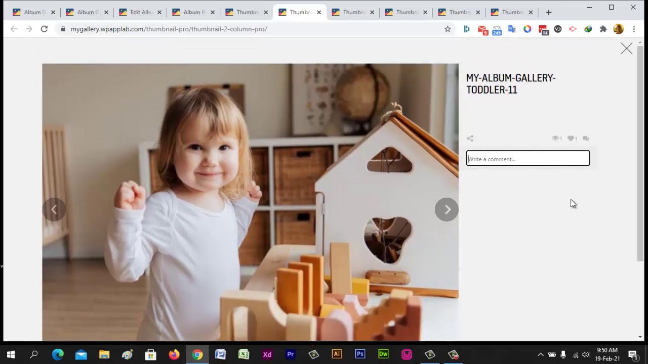 Album Gallery - WordPress Photo Gallery Plugin Features