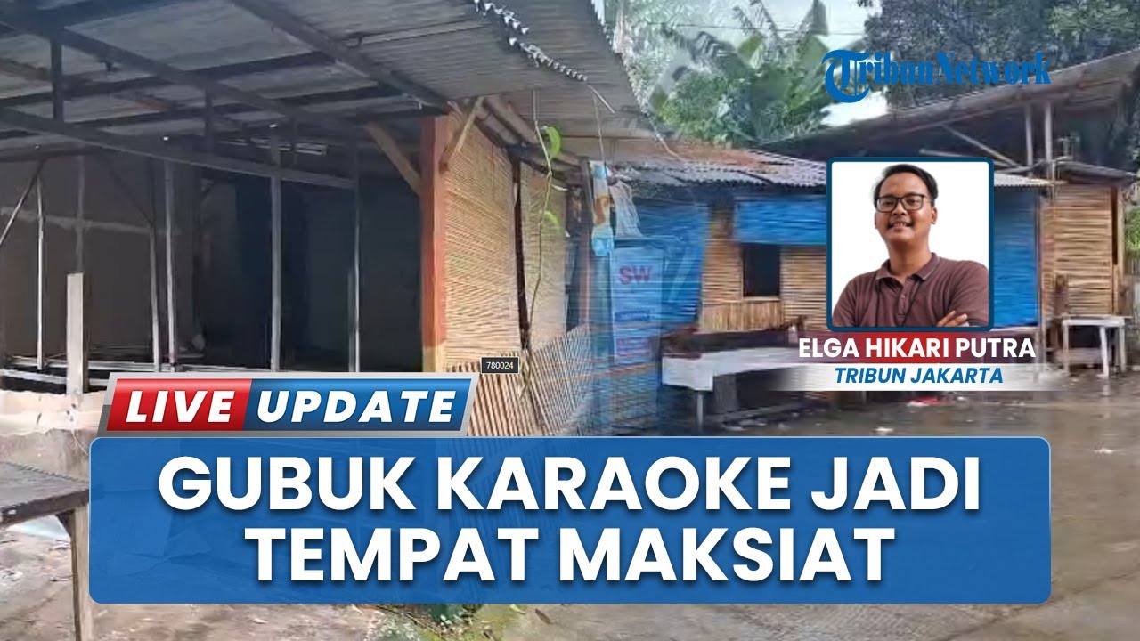 Warga Meruya Jakarta Barat Protes Gubuk Karaoke Pinggir Jalan, Resah Jadi Tempat Maksiat