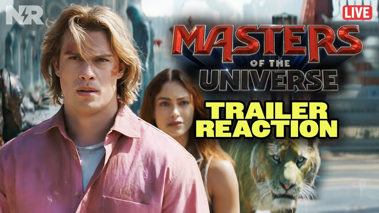 MASTERS OF THE UNIVERSE TRAILER REACTION