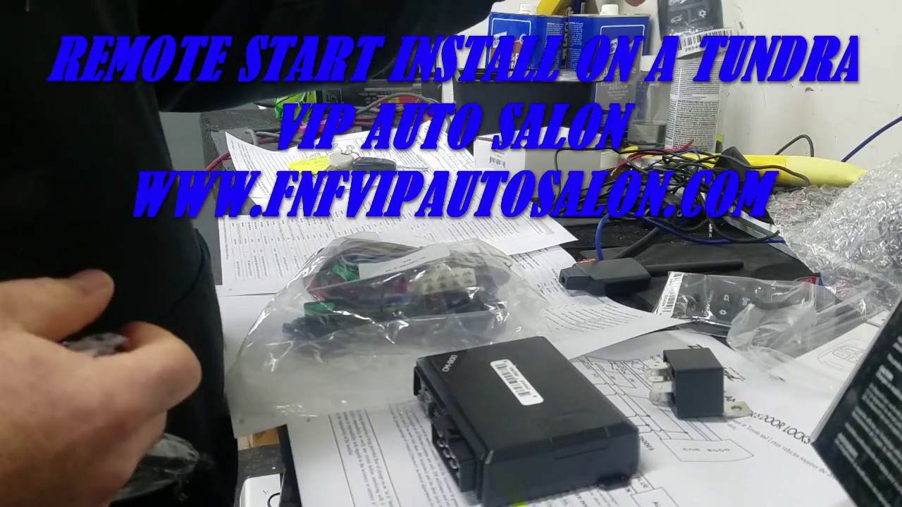 HOW TO INSTALL A REMOTE START ON A TOYOTA TUNDRA