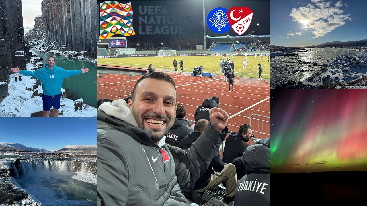 Arda & Co beenden Negativserie | Island 🇮🇸 VS. TÜRKIYE  🇹🇷 | Stadionvlog | Iceland on Fire
