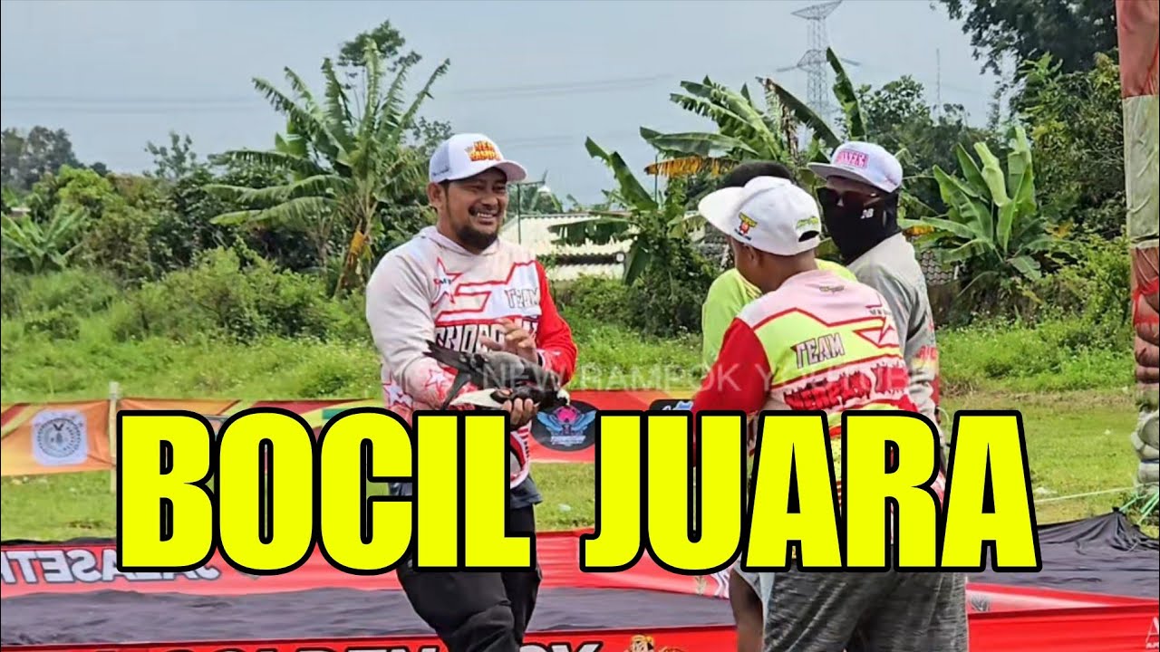 AKSI SERU BOCIL RAIH JUARA DI EVENT THR DAMORENO CUP 1 LAPAK JKK SEMARANG