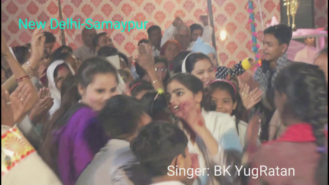 ||Rang Barse||Brahma Kumaris||Divine Holi Song ||Sung by BK Yugratan||