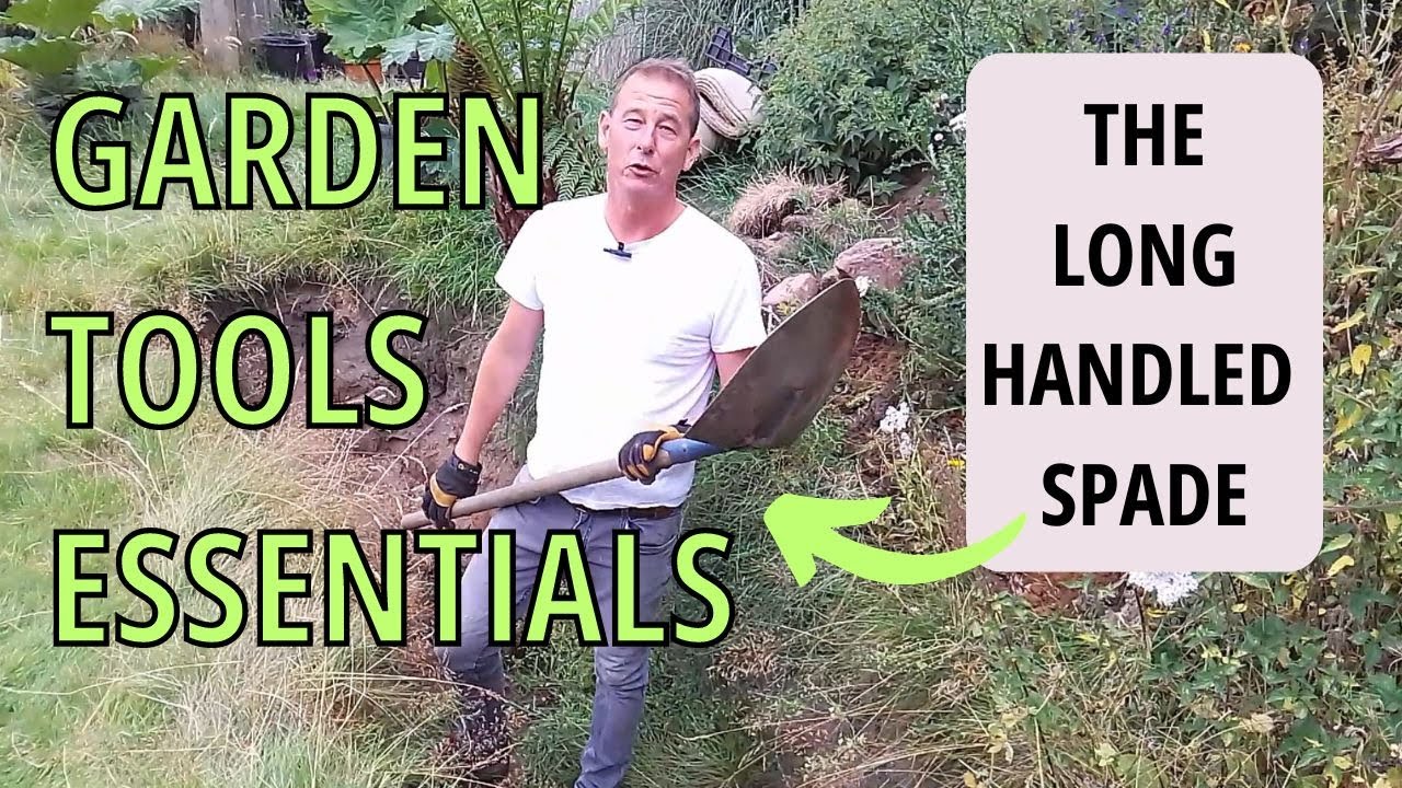 Gardening Essentials (Tools) LONG HANDLED SPADE