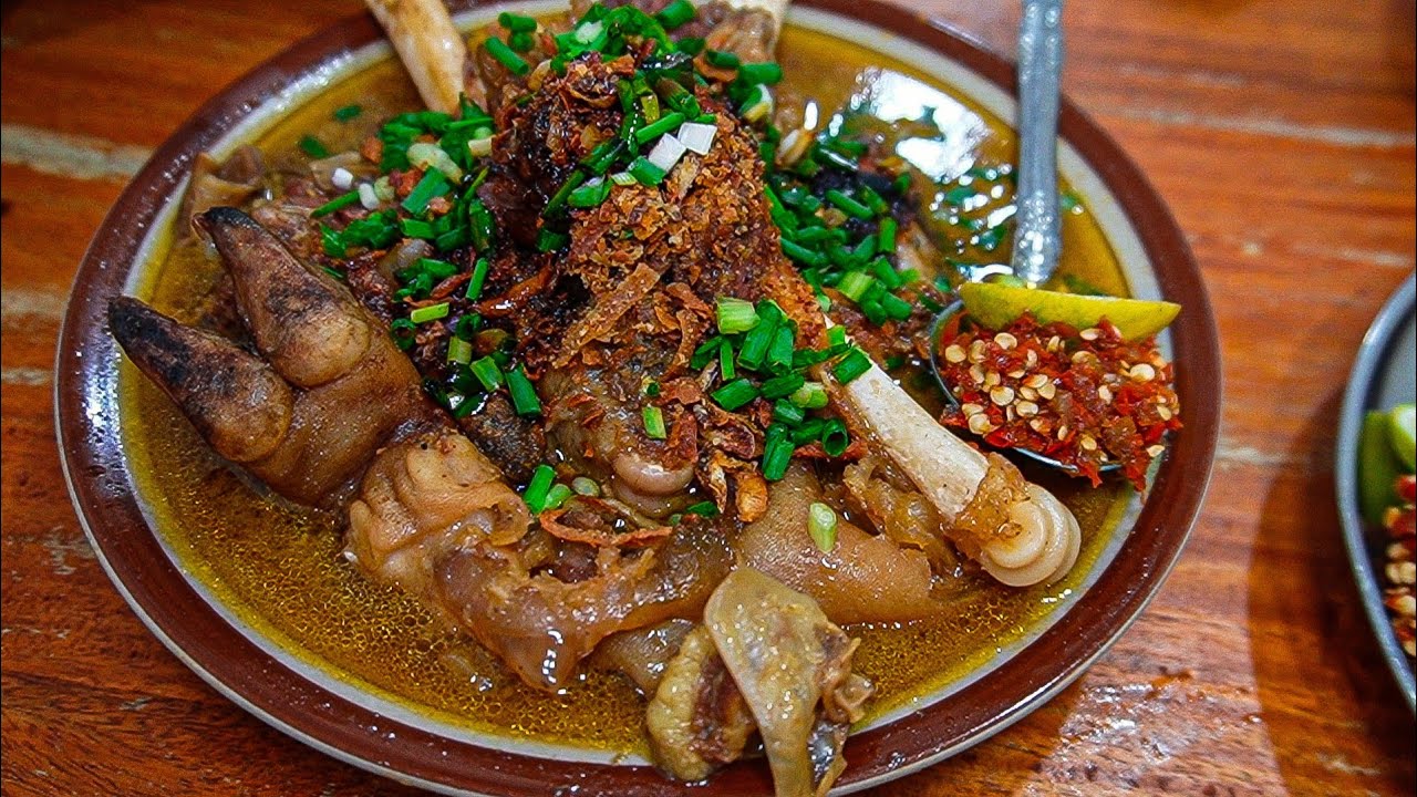 SURGANYA KULINER KAMBING, SATE CAMPUR LEMAKNYA JUARA PORSI KIKILNYA MELIMPAH 