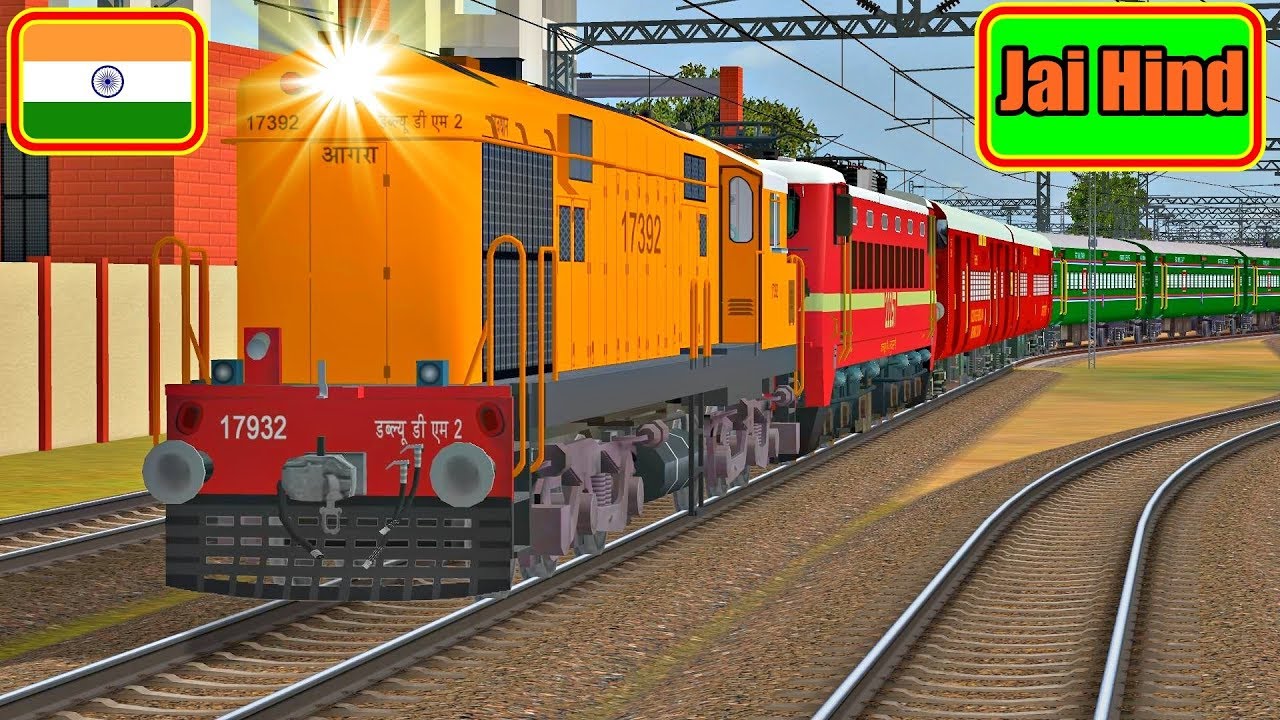 Indian Army Special Train Loco failed in INDIAN TRAIN SIMULATOR