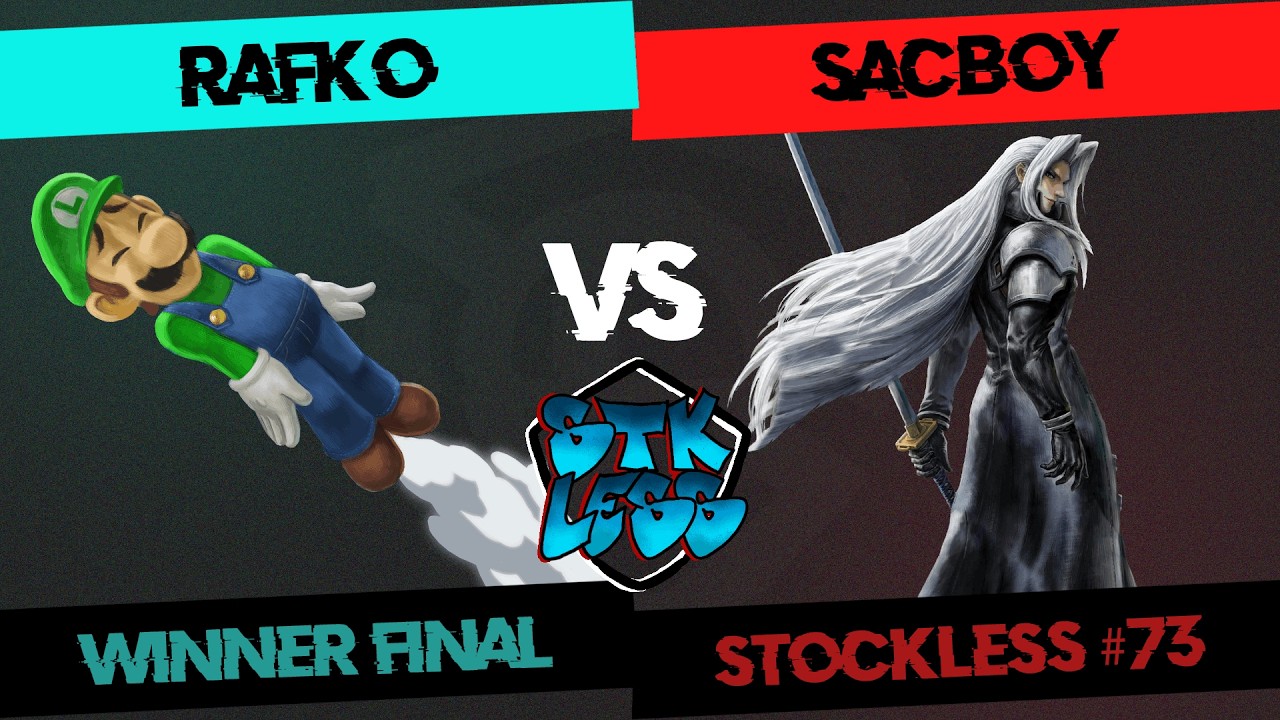 STOCKLESS 73 Winner Final - Rafko (Luigi) vs SacBoY (Sephiroth)